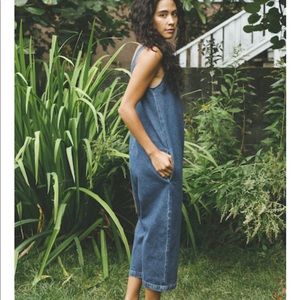 Ilana Kohn Denim Gary Jumpsuit L